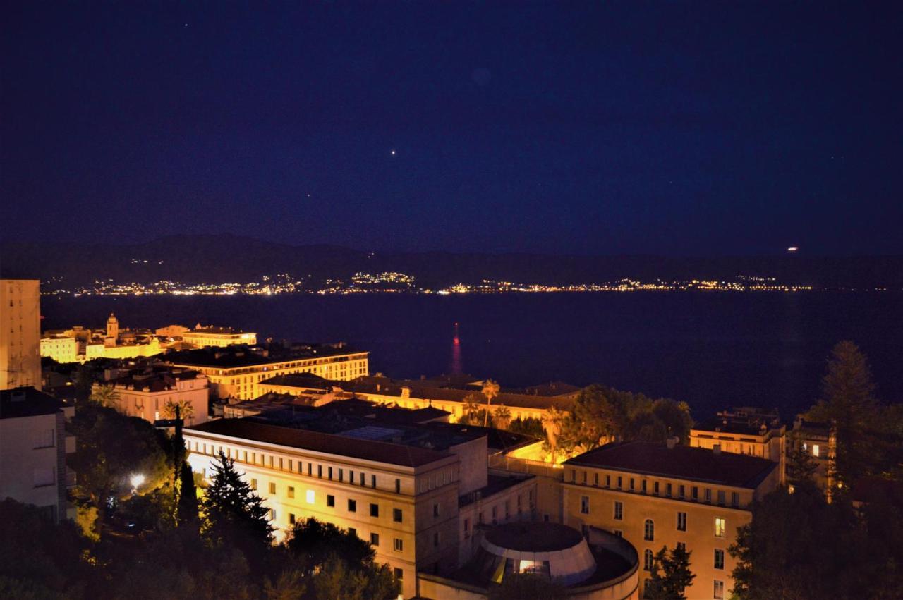 Grand T2 Standing Ajaccio Proche Centre Et Plages Vue Panoramique Parking Prive Exterior foto