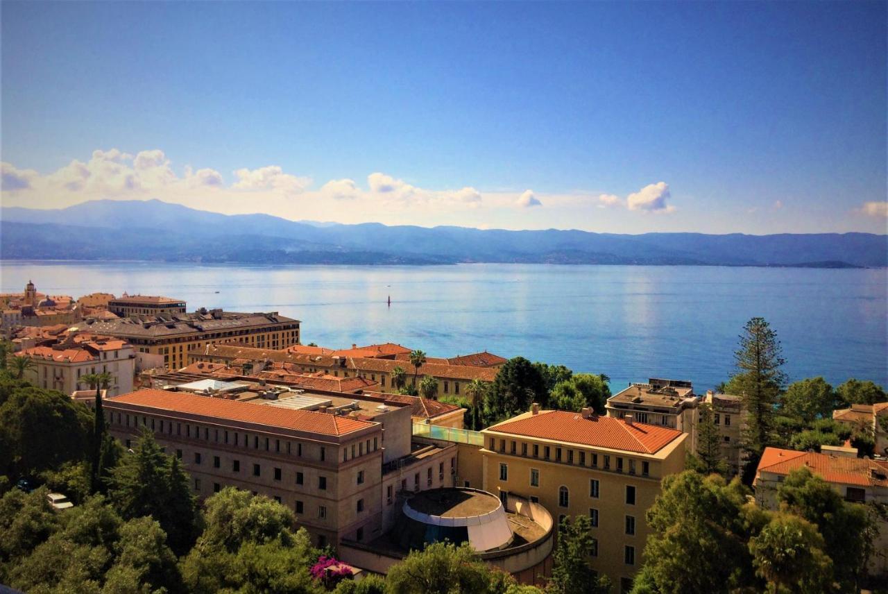Grand T2 Standing Ajaccio Proche Centre Et Plages Vue Panoramique Parking Prive Exterior foto