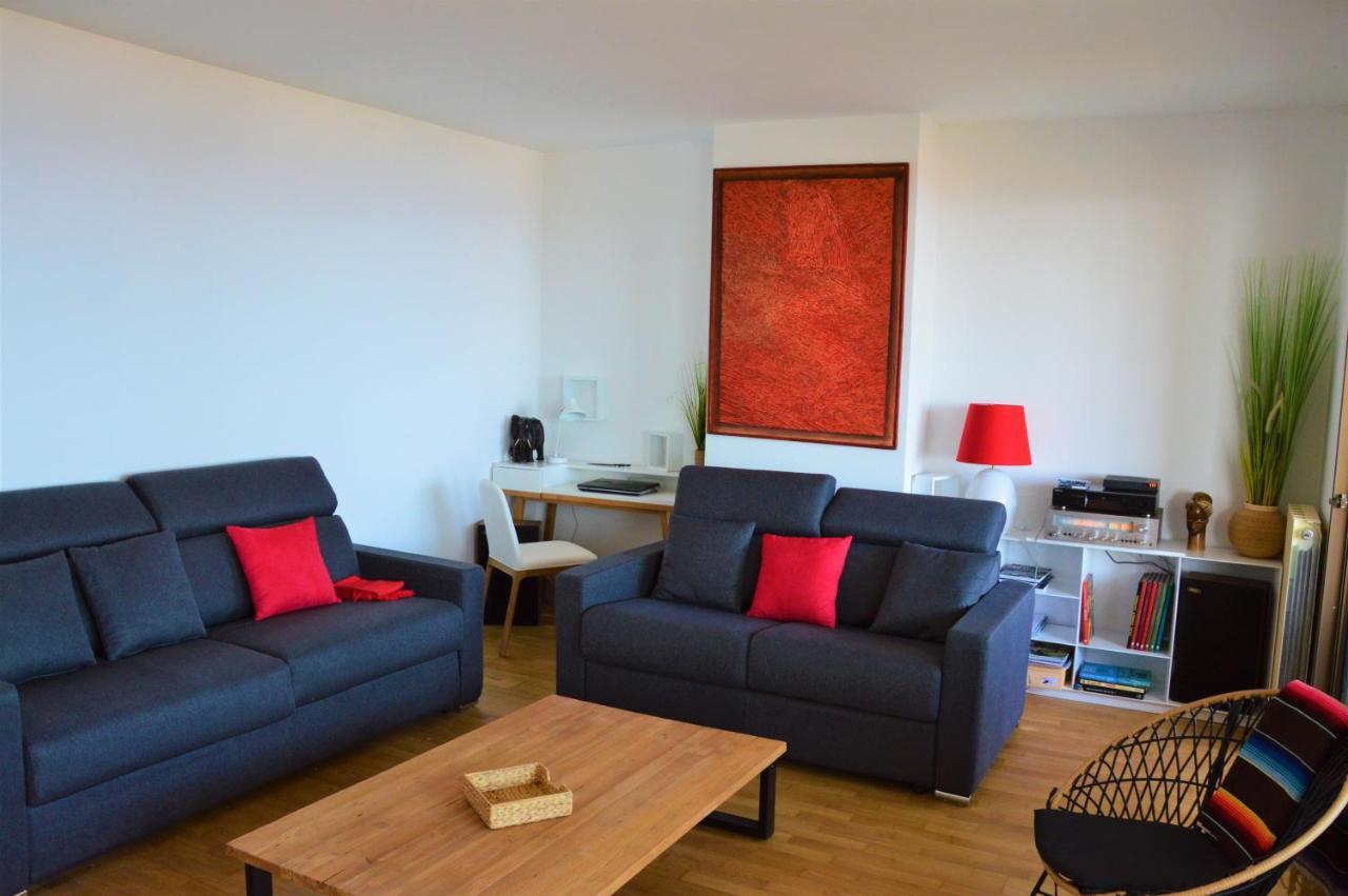 Grand T2 Standing Ajaccio Proche Centre Et Plages Vue Panoramique Parking Prive Exterior foto